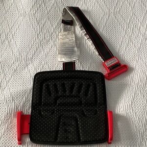 Mifold backless booster seat for travel. Can be used in Canada.